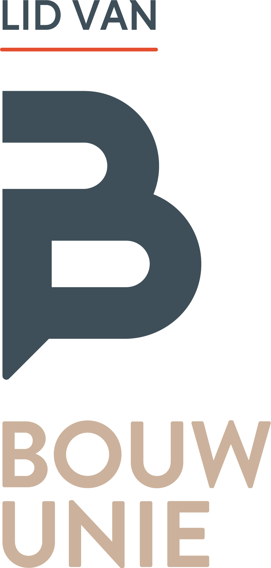 Bouwunie Lid logo